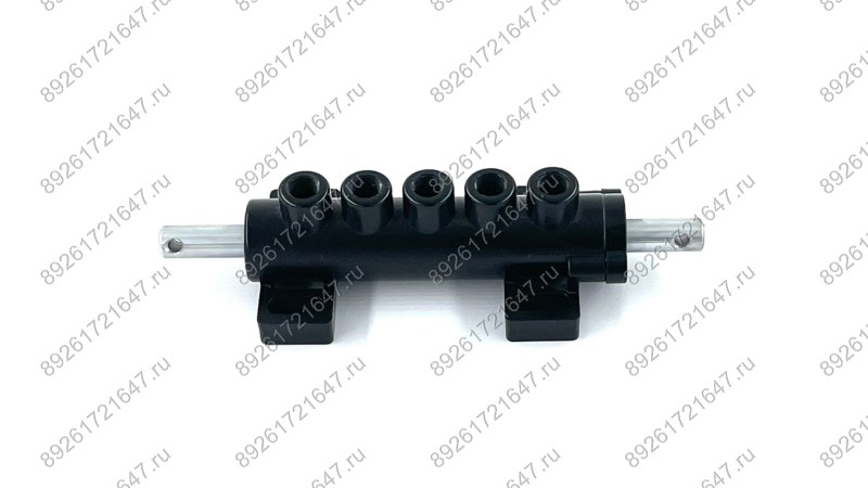  Пятиходовой клапан для ШМС крепление снизу  (без фитингов) шток 10 мм (1)