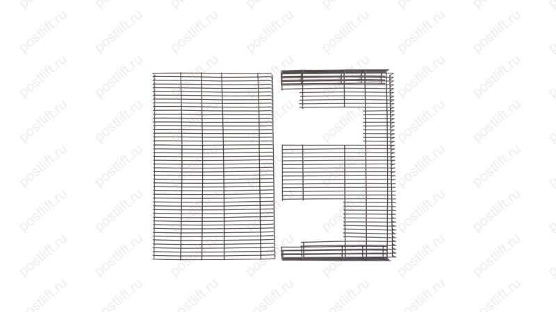  3101.00.00.400/500 Комплект решетки Grating kit (0)