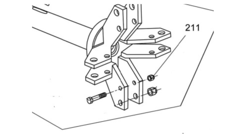  KraftWell KRW26-S211 Гайка (1)