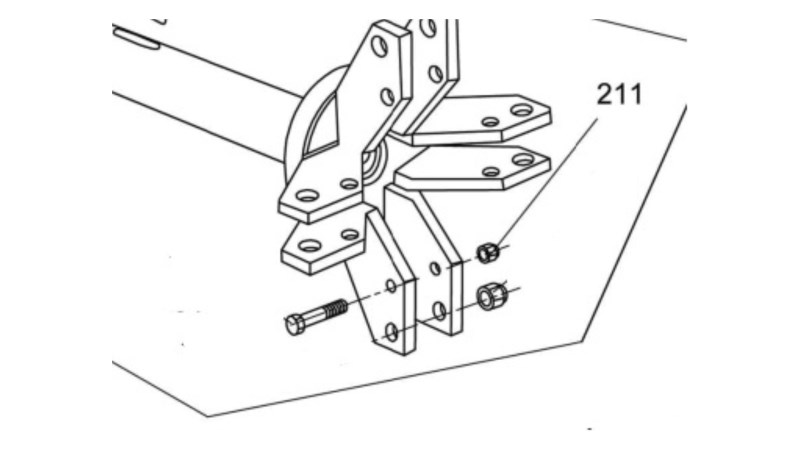  KraftWell KRW26-S211 Гайка (0)