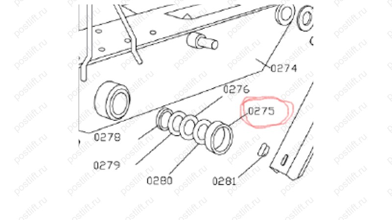  MT-298/0275 Кольцо уплотнительное (0)