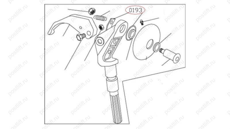  MT-298/0193 Пластина пружины (1)