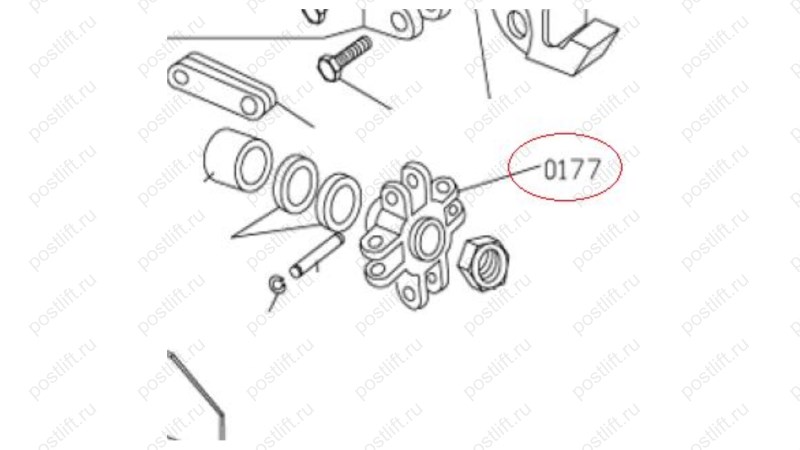  MT-298/0177 Крестовина (0)