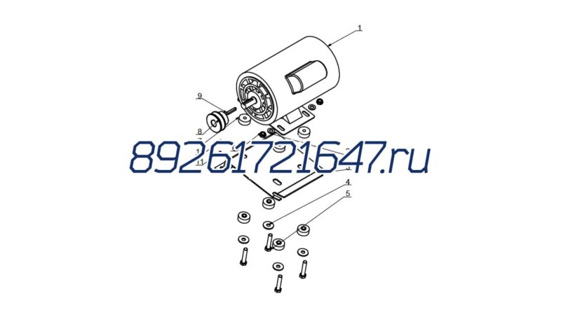  Гайка M5 (0)