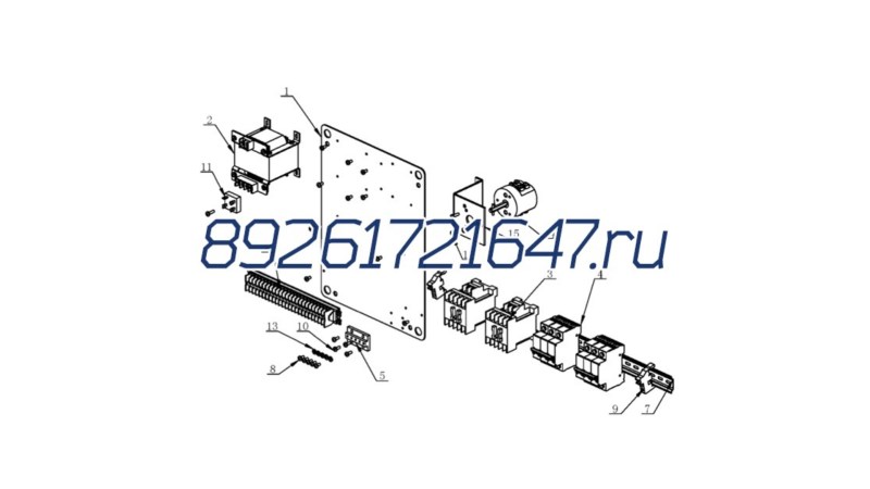  Контактор переменного тока в сборе (0)