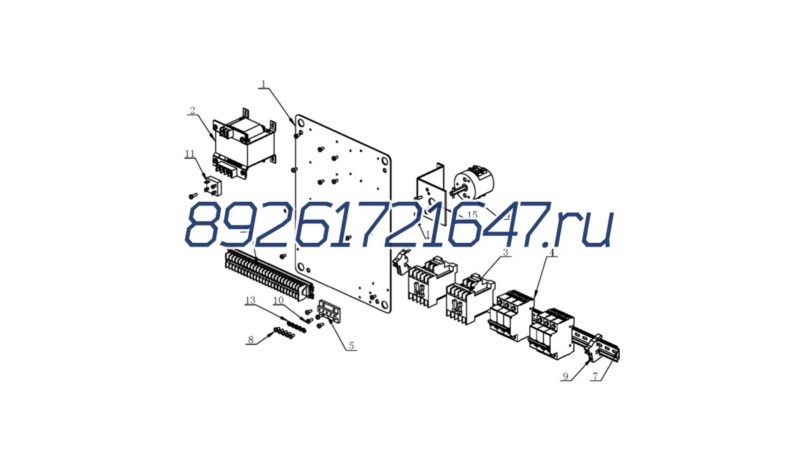  Трансформатор в сборе JBK3-100 (0)