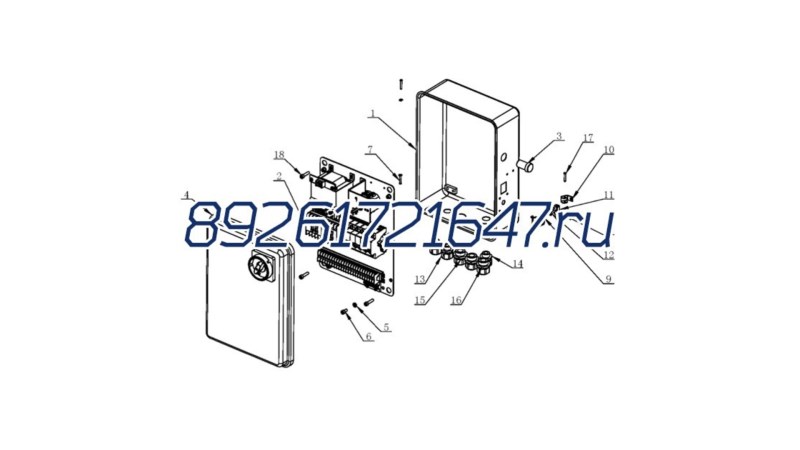  Ввод кабельный M18х1.5 (0)