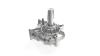  KraftWell CW-107-020001-0 Редуктор рабочего стола в сборе мни (0)