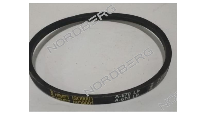  Ремень (A670) (A26) для NORDBERG4638, 4639,5ID CT-DJ-0000007 (0)