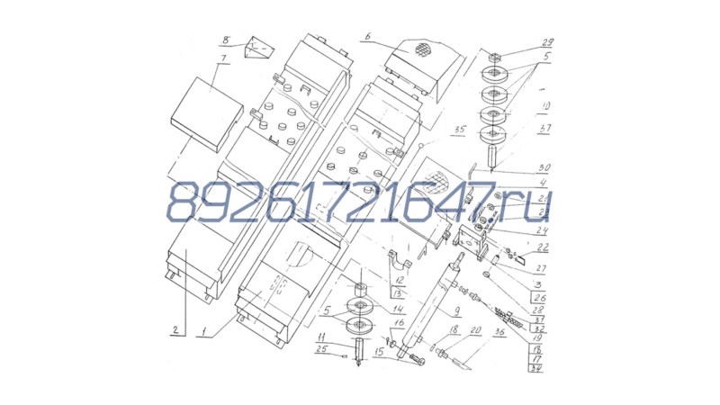  Ось шкива подъемника 4-х стоечного ДАРЗ П2-01МН (0)