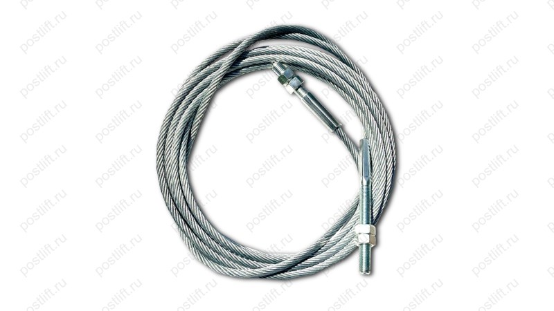 Трос для подъёмника 2--х стоечного SIVIK ПГА-5000/1 L =12300 арт.484-375 фото (0)  Трос для подъёмника 2--х стоечного SIVIK ПГА-5000/1 L =12300 (0)