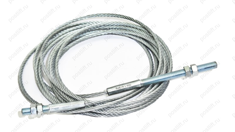  Трос на двухстоечный подъёмник PULI PL-4.0-2B с общей длиной L-8650 (1)