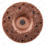  NS05-7018 Полусфера шероховальная, Ø102x38мм, AH 14мм, 18 Grit мни (1)