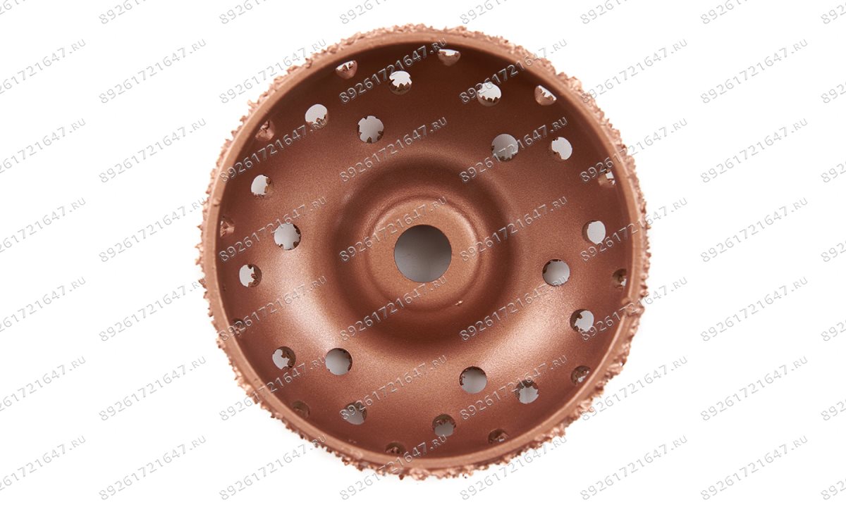  NS05-7018 Полусфера шероховальная, Ø102x38мм, AH 14мм, 18 Grit (0)