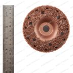  NS05-7018 Полусфера шероховальная, Ø102x38мм, AH 14мм, 18 Grit мни (1)