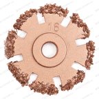  NS05-2016-RF Диск шероховальный, Ø50x3мм, AH 3/8\'\'-24 thread, 16 Grit мни (1)