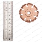  NS05-2016-RF Диск шероховальный, Ø50x3мм, AH 3/8\'\'-24 thread, 16 Grit мни (2)