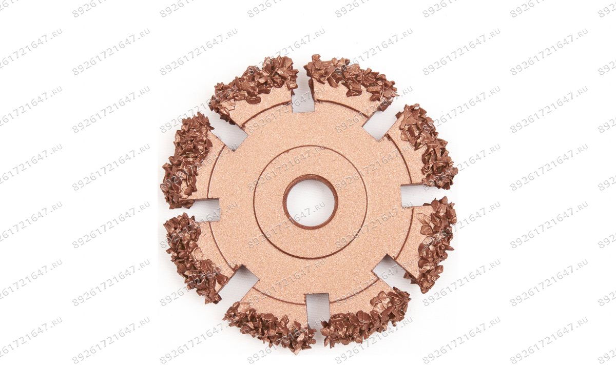  NS05-2116-RF Диск шероховальный, Ø50x6мм, AH 3/8\'\'-24 thread, 16 Grit (1)