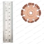  NS05-2116-RF Диск шероховальный, Ø50x6мм, AH 3/8\'\'-24 thread, 16 Grit мни (3)