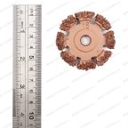  NS05-2216-RF Диск шероховальный, Ø50x9,5мм, AH 3/8\'\'-24 thread, 16 Grit мни (1)