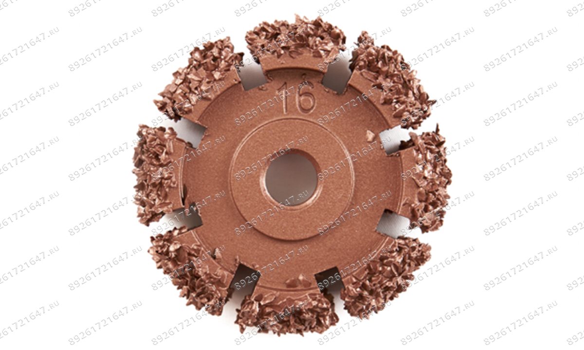  NS05-2316-RF Диск шероховальный, Ø50x13мм, AH 3/8\'\'-24 thread, 16 Grit (1)