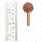  NS05-5014 Шар шероховальный Ø20мм, штифт 6,3мм, 14 Grit мни (1)