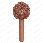  NS05-5016 Шар шероховальный Ø20мм, штифт 6,3мм, 16 Grit мни (1)