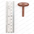  NS05-5124 Грибок шероховальный Ø34,9мм, штифт 6,3мм, 24 Grit мни (2)