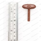  NS05-5124 Грибок шероховальный Ø34,9мм, штифт 6,3мм, 24 Grit мни (2)