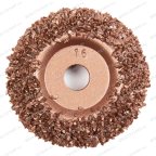  NS05-6116 Полусфера шероховальная, Ø50x19мм, AH 9,5мм, 16 Grit мни (1)