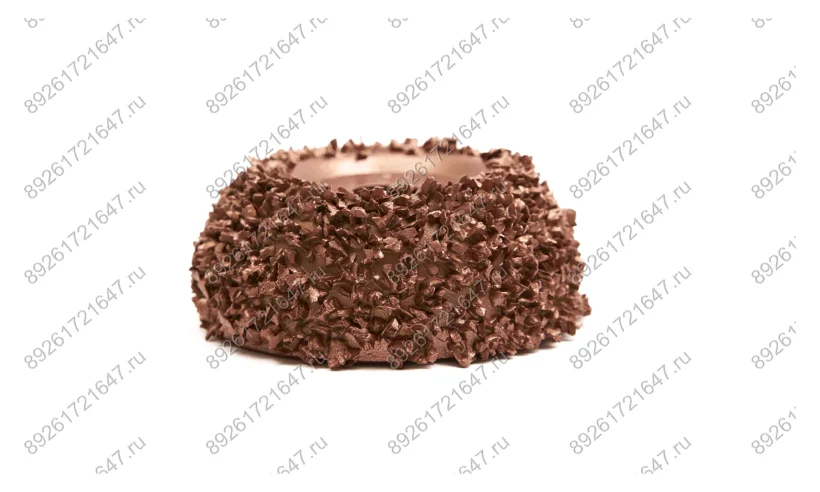 NS05-6116 Полусфера шероховальная, Ø50x19мм, AH 9,5мм, 16 Grit фото