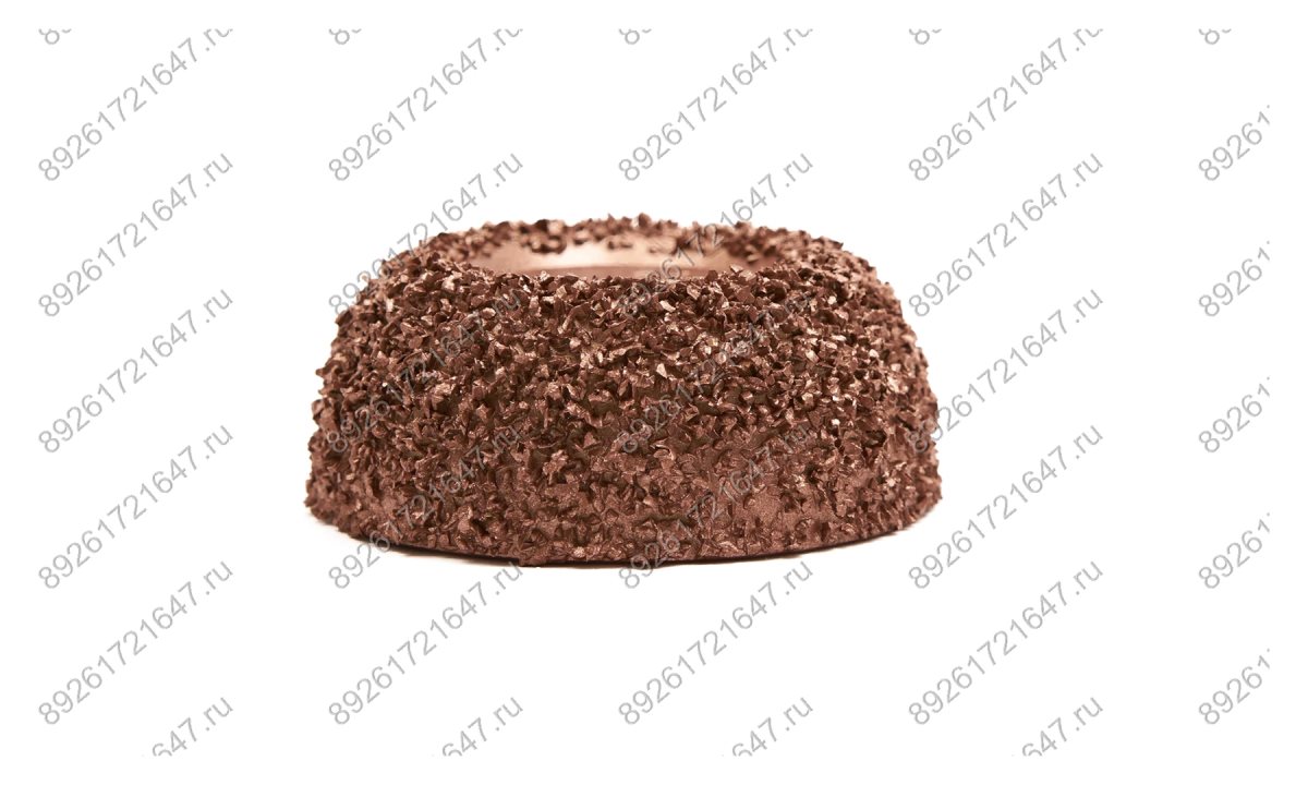  NS05-6124 Полусфера шероховальная, Ø50x19мм, AH 9,5мм, 24 Grit (0)