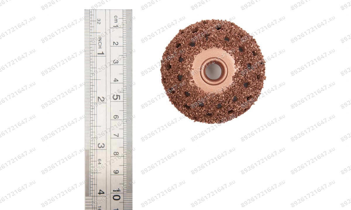  NS05-6424 Полусфера шероховальная, Ø55x25мм, AH 3/8