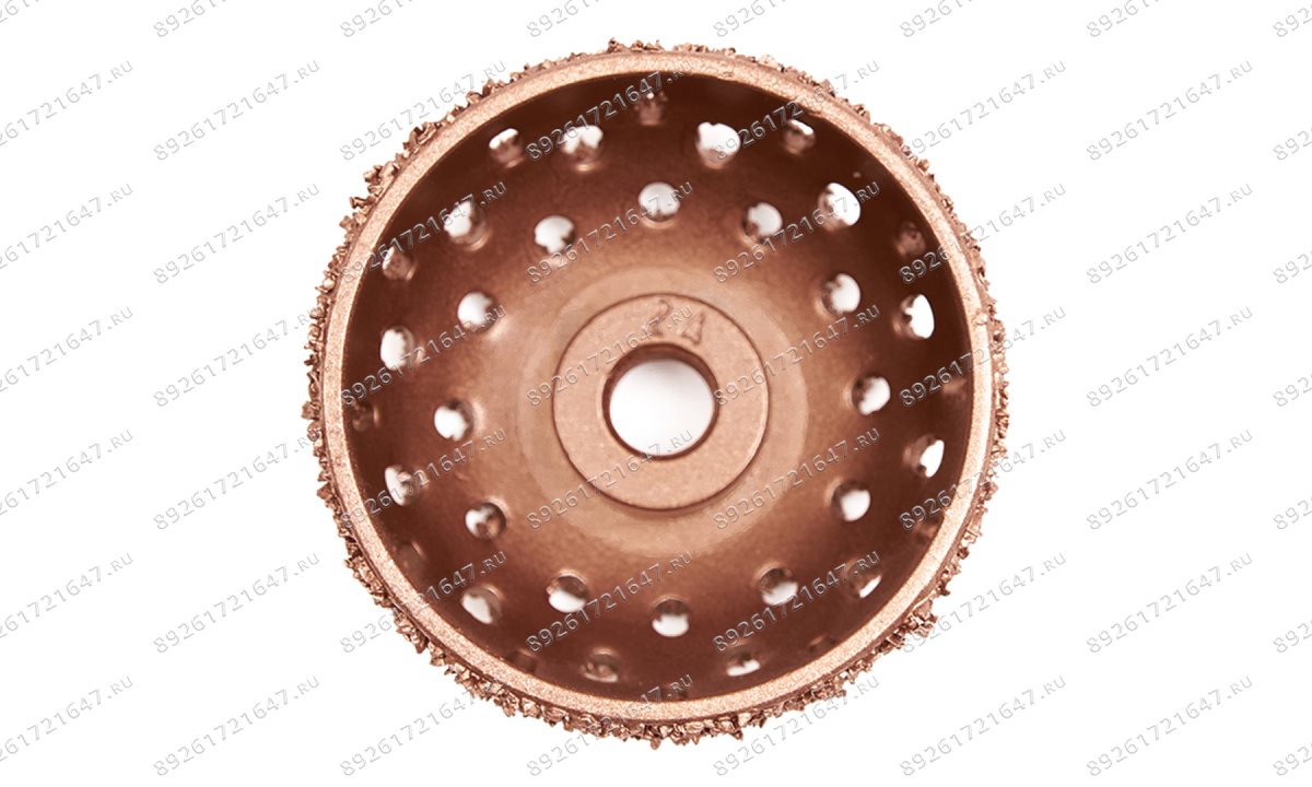  NS05-6424 Полусфера шероховальная, Ø55x25мм, AH 3/8