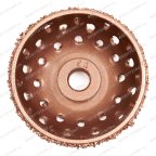  NS05-6424 Полусфера шероховальная, Ø55x25мм, AH 3/8