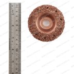  NS05-6818 Полусфера шероховальная, Ø76x32мм, AH 14мм, 18 Grit мни (1)