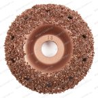  NS05-6918 Полусфера шероховальная, 76x38мм, AH 14мм, 18 Grit мни (1)
