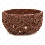  NS05-6918 Полусфера шероховальная, 76x38мм, AH 14мм, 18 Grit мни (3)