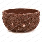  NS05-6918 Полусфера шероховальная, 76x38мм, AH 14мм, 18 Grit мни (3)