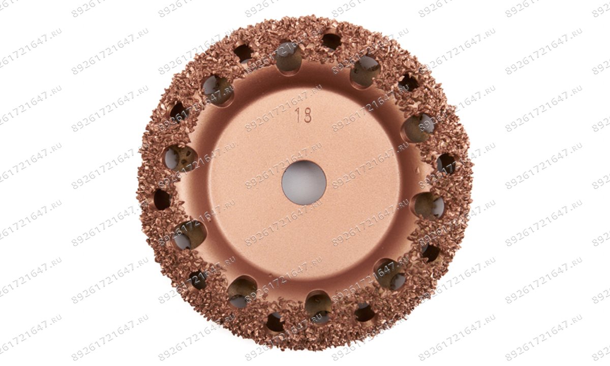  NS05-705-18 Диск шероховальный, Ø102x19мм, AH 14мм, 18 Grit (1)