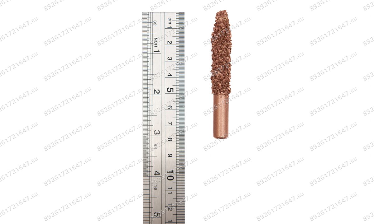  NS05-9616 Карандаш шероховальный, Ø9,5x76мм, штифт 9,5мм, 16 Grit (1)