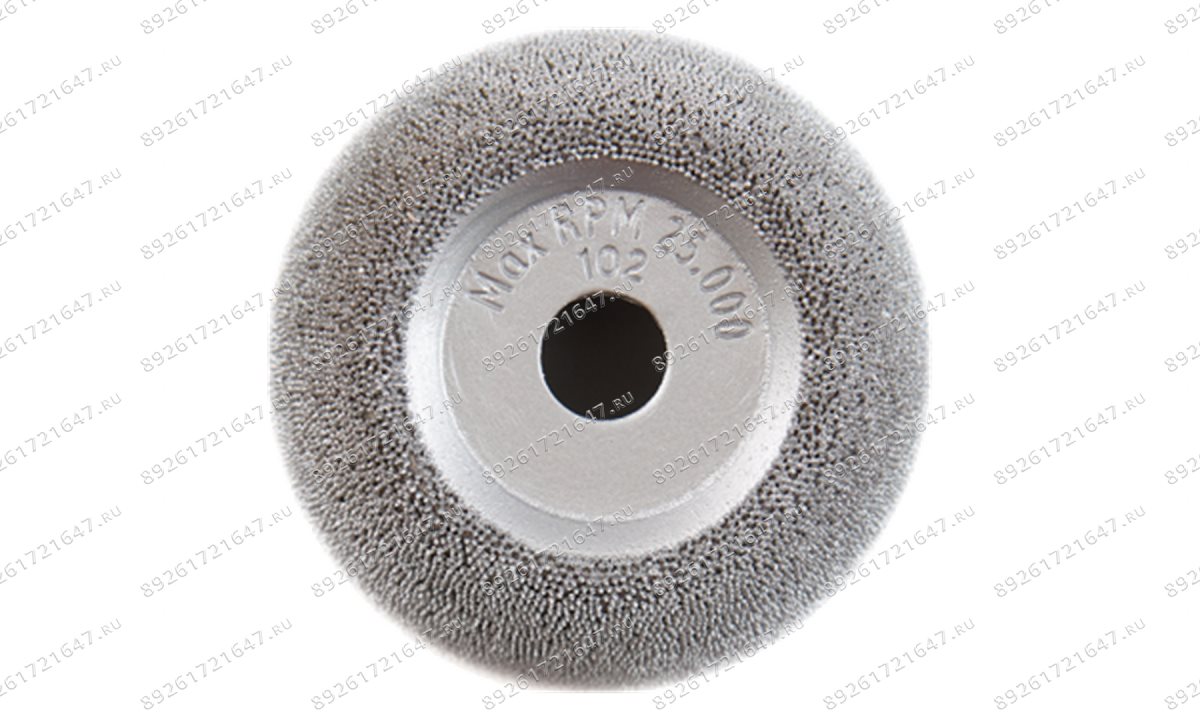  NS102 Полусфера шероховальная, Ø50,8x19мм, AH 9,5мм, 170 Grit (1)