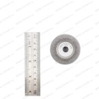  NS104 Полусфера шероховальная, Ø50,8x19мм, AH 9,5мм, 230 Grit мни (2)