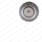  NS107 Полусфера шероховальная, Ø63,1x26,9мм, AH 9,5мм, 170 Grit мни (3)