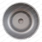  NS109 Полусфера шероховальная, Ø63,1x26,9мм, AH 9,5мм, 230 Grit мни (2)