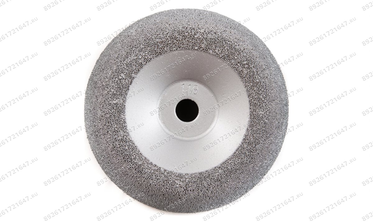  NS118 Полусфера шероховальная, Ø88,9x38,1мм, AH 9,5мм, 170 Grit (1)