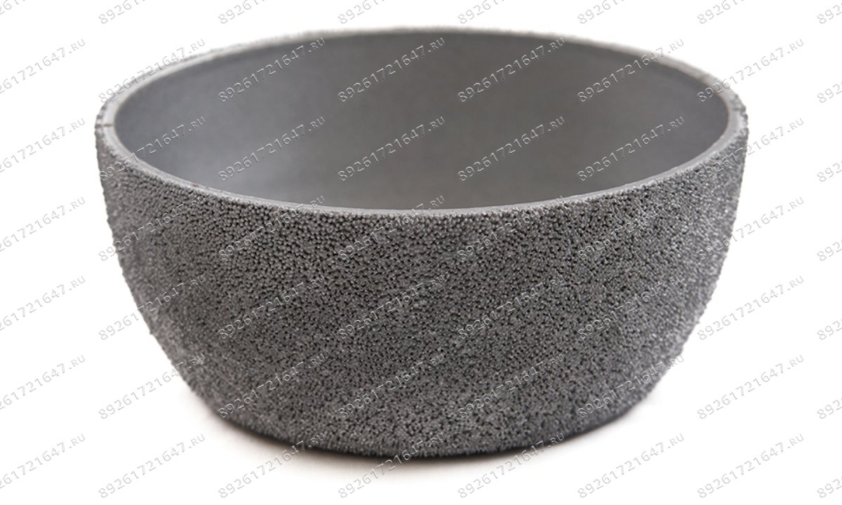  NS118 Полусфера шероховальная, Ø88,9x38,1мм, AH 9,5мм, 170 Grit (1)