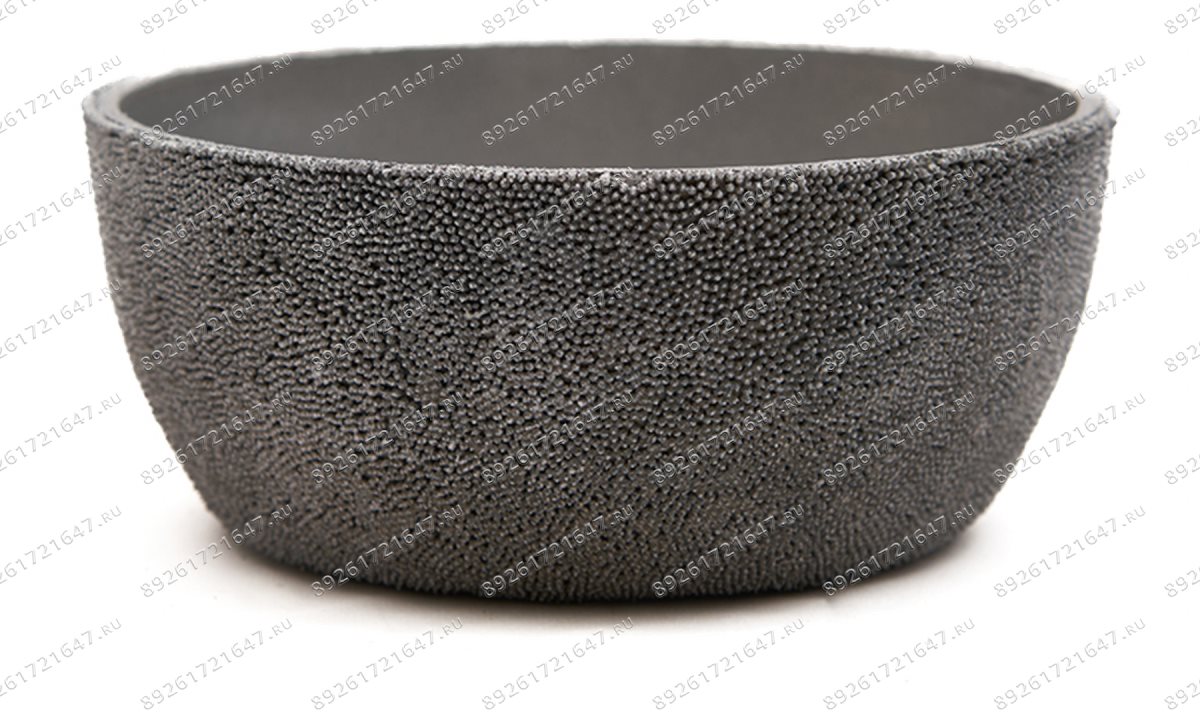  NS120 Полусфера шероховальная, Ø88,9x38,1мм, AH 9,5мм, 230 Grit (1)