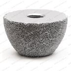  NS140 Полусфера шероховальная, Ø31,7x19мм, AH 3/8