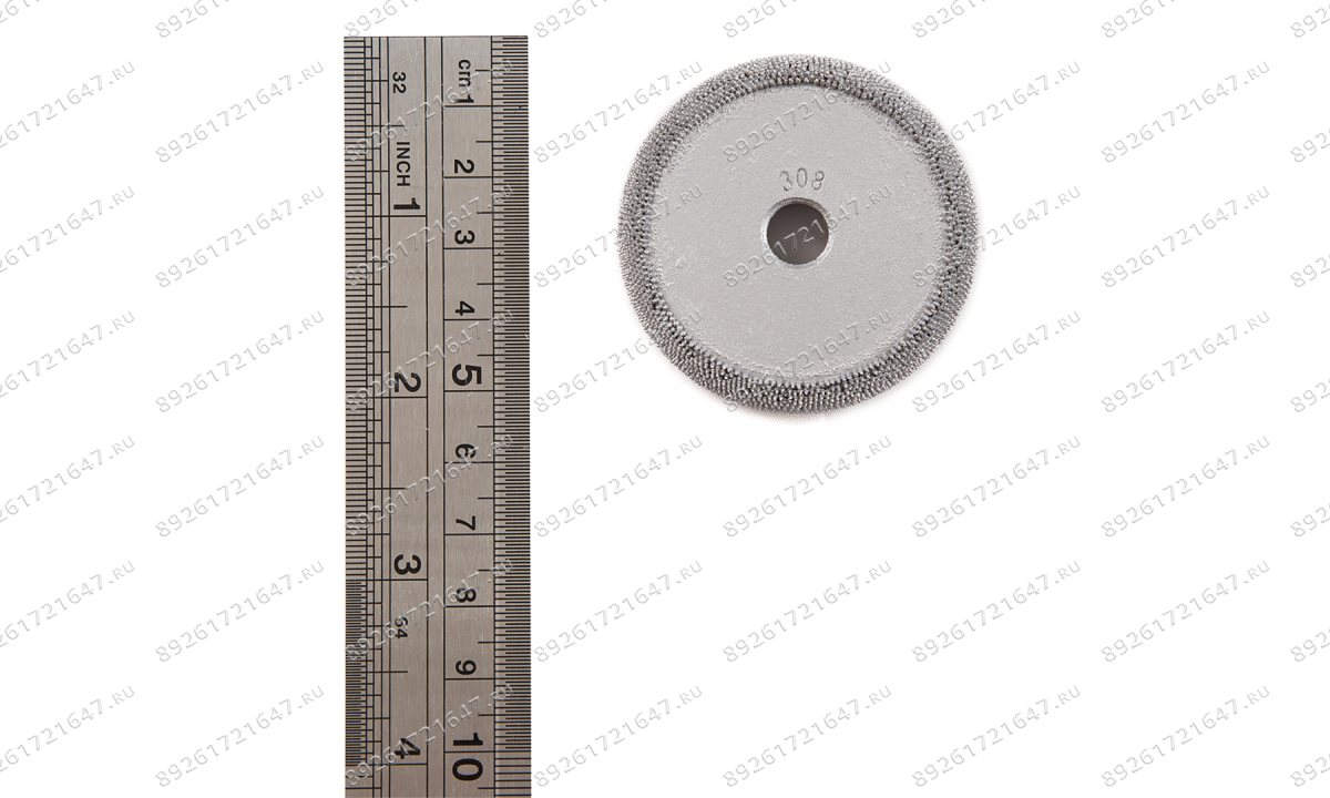  NS308 Диск шероховальный, Ø50,8x12,7мм, AH 3/8